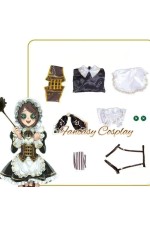 Identity V Mechanic Tracy Reznik Tea Party Maid Dress Cosplay Costume